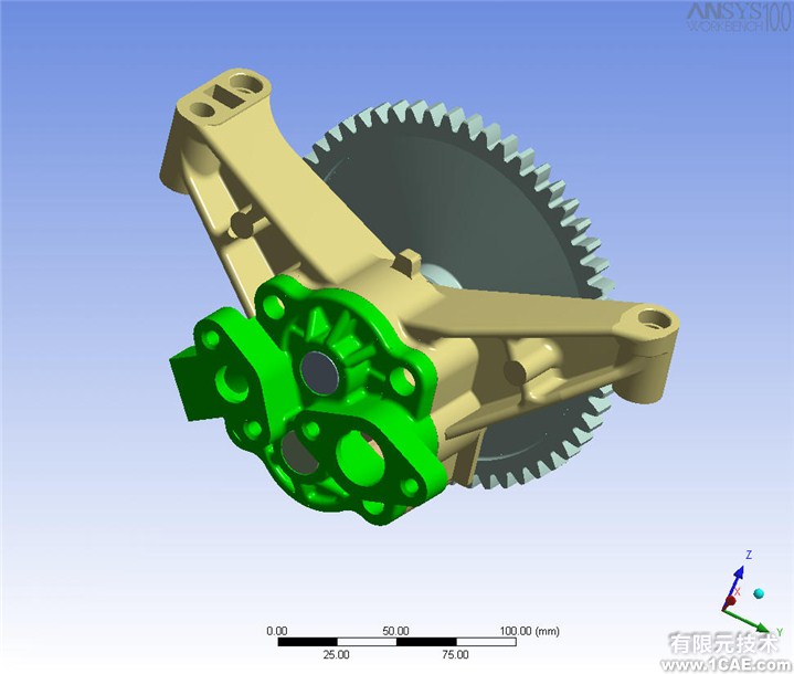 ANSYS WORKBENCH 結構分析實例