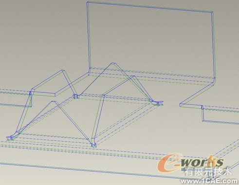 proe中鈑金法蘭壁的設(shè)計(jì)proe模型圖圖片11