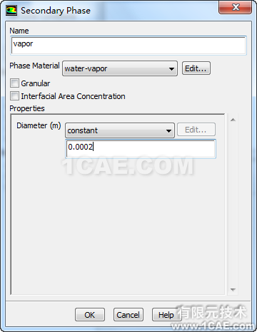 Fluent中的蒸發(fā)、冷凝模型實(shí)例—官方教程fluent流體分析圖片8