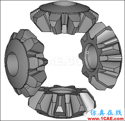 差速器齒輪疲勞壽命仿真分析方法研究ls-dyna分析案例圖片2