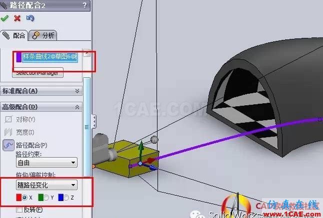 SolidWorks相機動畫制作教程solidworks simulation技術圖片2