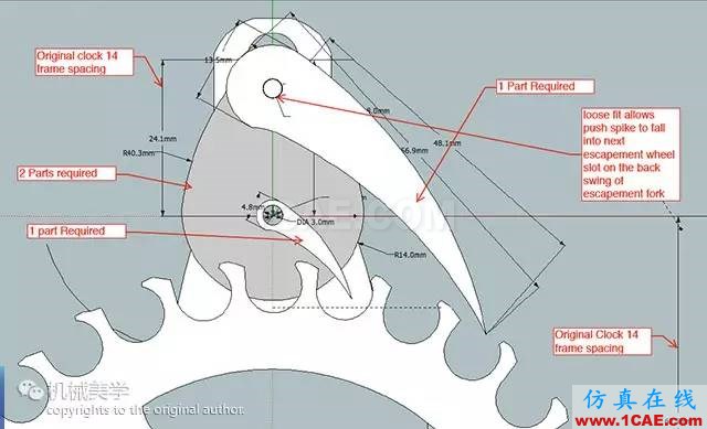 搞明白機械原理之棘輪機構(gòu)AutoCAD培訓教程圖片22