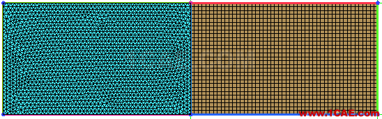 ICEM中合并2D混合網(wǎng)格節(jié)點(diǎn)icem仿真分析圖片7
