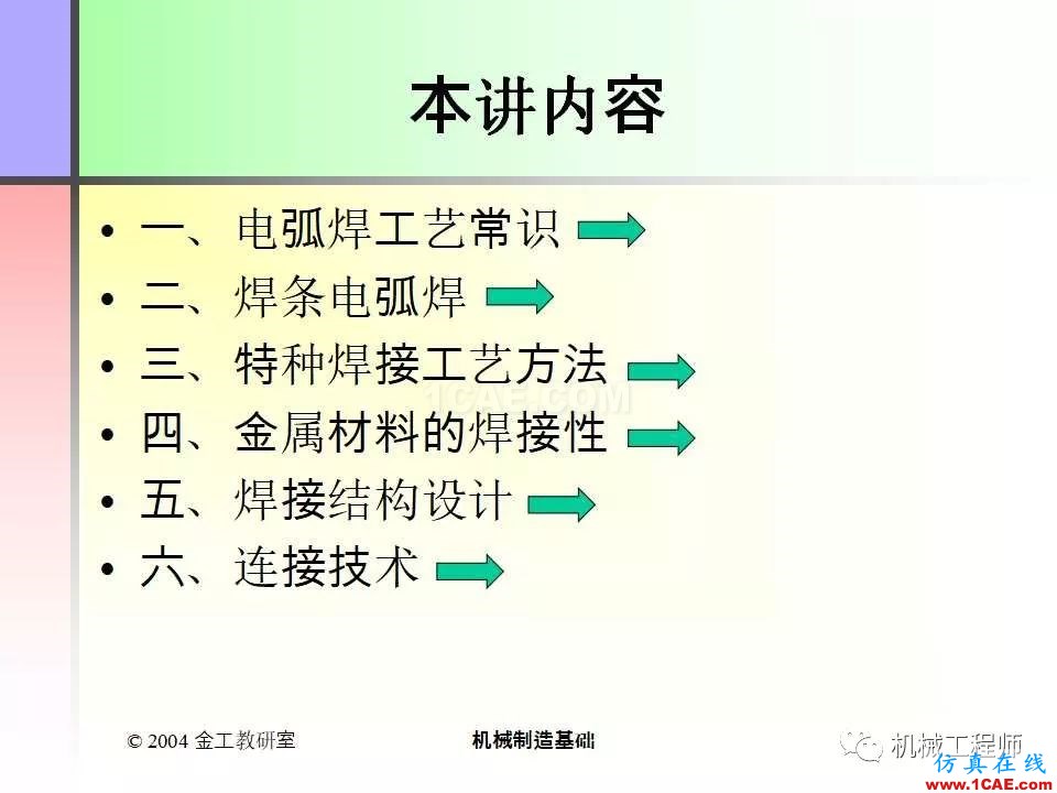 【專業(yè)積累】100頁P(yáng)PT，全面了解焊接工藝機(jī)械設(shè)計教程圖片3