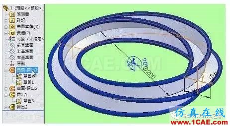 莫比烏斯轉(zhuǎn)環(huán)_組件動(dòng)畫solidworks simulation應(yīng)用技術(shù)圖片3