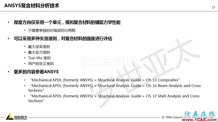 技術(shù)分享 | 58張PPT，帶您了解ANSYS復合材料解決方案【轉(zhuǎn)發(fā)】ansys分析圖片17