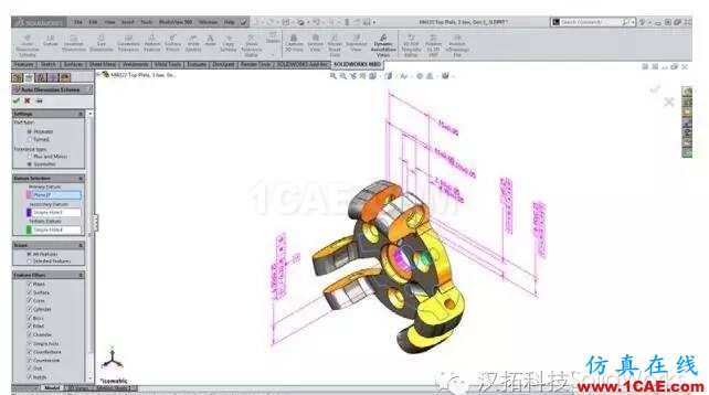 SOLIDWORKS MBD無(wú)圖紙制造解決方案solidworks simulation分析案例圖片9