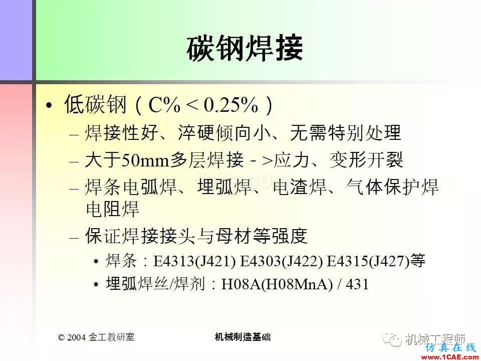 【專業(yè)積累】100頁P(yáng)PT，全面了解焊接工藝機(jī)械設(shè)計教程圖片63