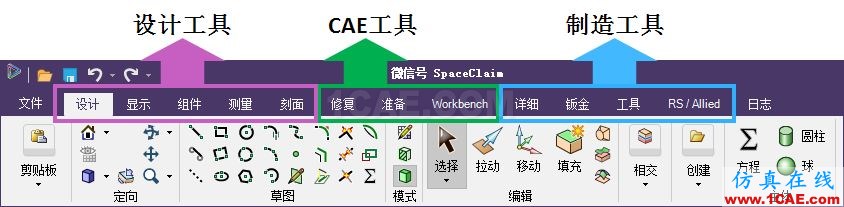 ANSYS 19.0 | SpaceClaim新功能亮點(diǎn)ansys培訓(xùn)的效果圖片2