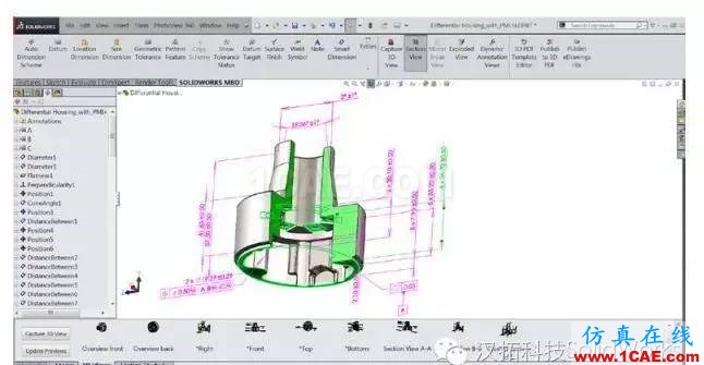 SOLIDWORKS MBD無(wú)圖紙制造解決方案solidworks仿真分析圖片6