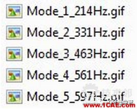 Abaqus二次開發(fā)一鍵輸出模態(tài)動畫(GIF格式)abaqus有限元技術(shù)圖片2
