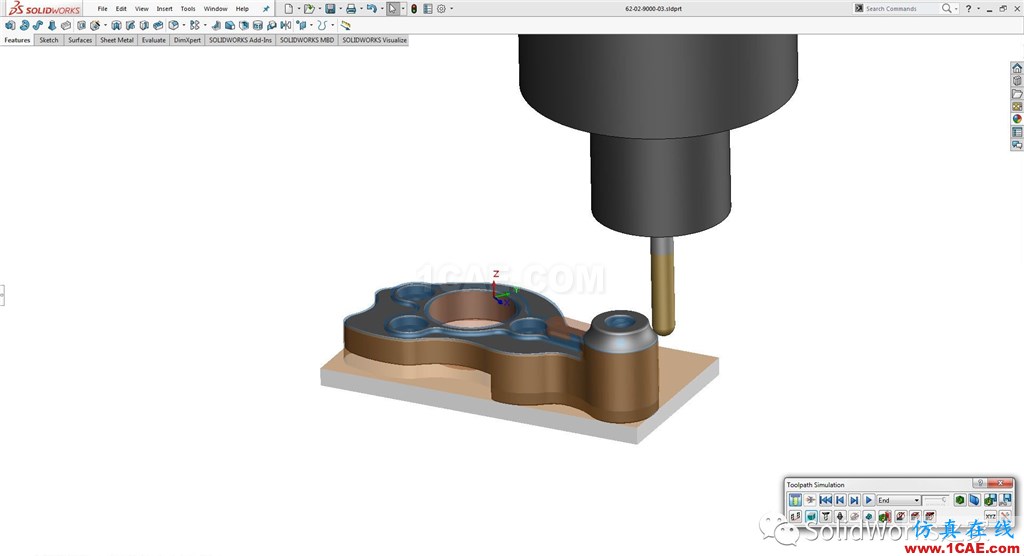 solidworksCAM:順應(yīng)趨勢 構(gòu)筑智能制造生態(tài)solidworks仿真分析圖片2