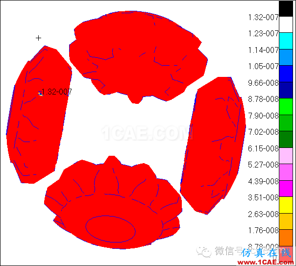 差速器齒輪疲勞壽命仿真分析方法研究ls-dyna仿真分析圖片12