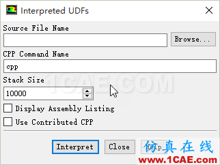 Fluent UDF【7】：解釋型UDF【轉發(fā)】fluent仿真分析圖片2