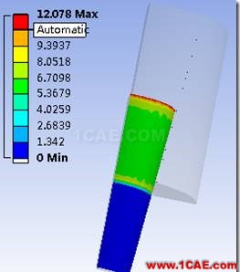 基于ANSYS Workbench的軸承內(nèi)外套的接觸分析fluent圖片21