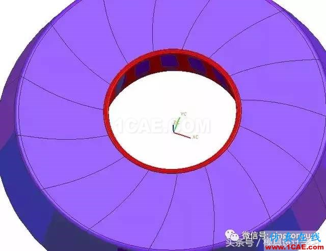 齒輪帶著十五個(gè)行位彎抽芯，這圖高清版ug設(shè)計(jì)圖片4