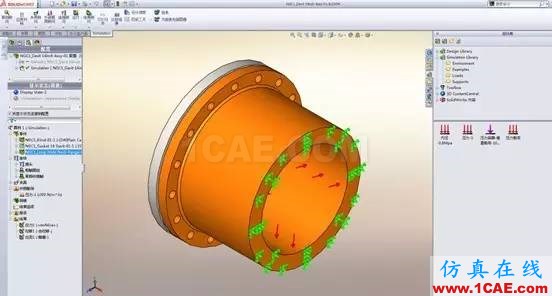 SolidWorks PDM與設計軟件的集成solidworks simulation分析案例圖片11