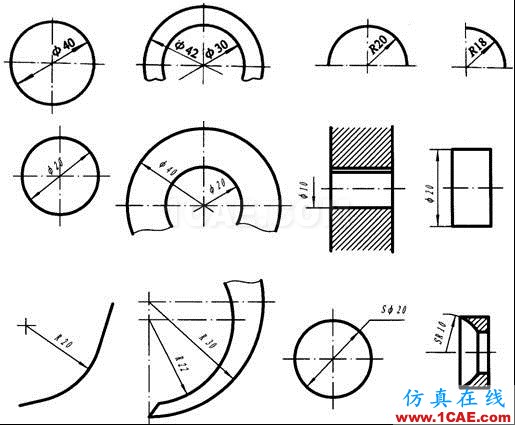 機(jī)械制圖基礎(chǔ)知識(shí)，大學(xué)四年的精華全在這里了！機(jī)械設(shè)計(jì)資料圖片20